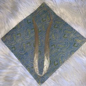 Stunning 50 Strand Liquid Silver Sterling Necklace